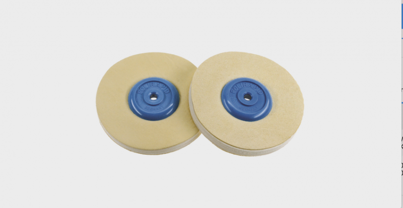 Nesselschwabbel  Kunststoff und Lederkern , Ø 100 mm ∅125mm (VE=1)